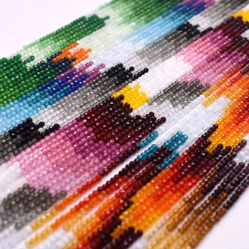 192 шт./партия градиентные бусины для изготовления ювелирных изделий 2 мм