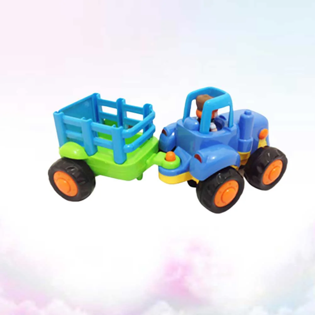 

Model Car Kids Mini Toys Inertia Engineering Van Educational Early Learning Child Tractors Magnets