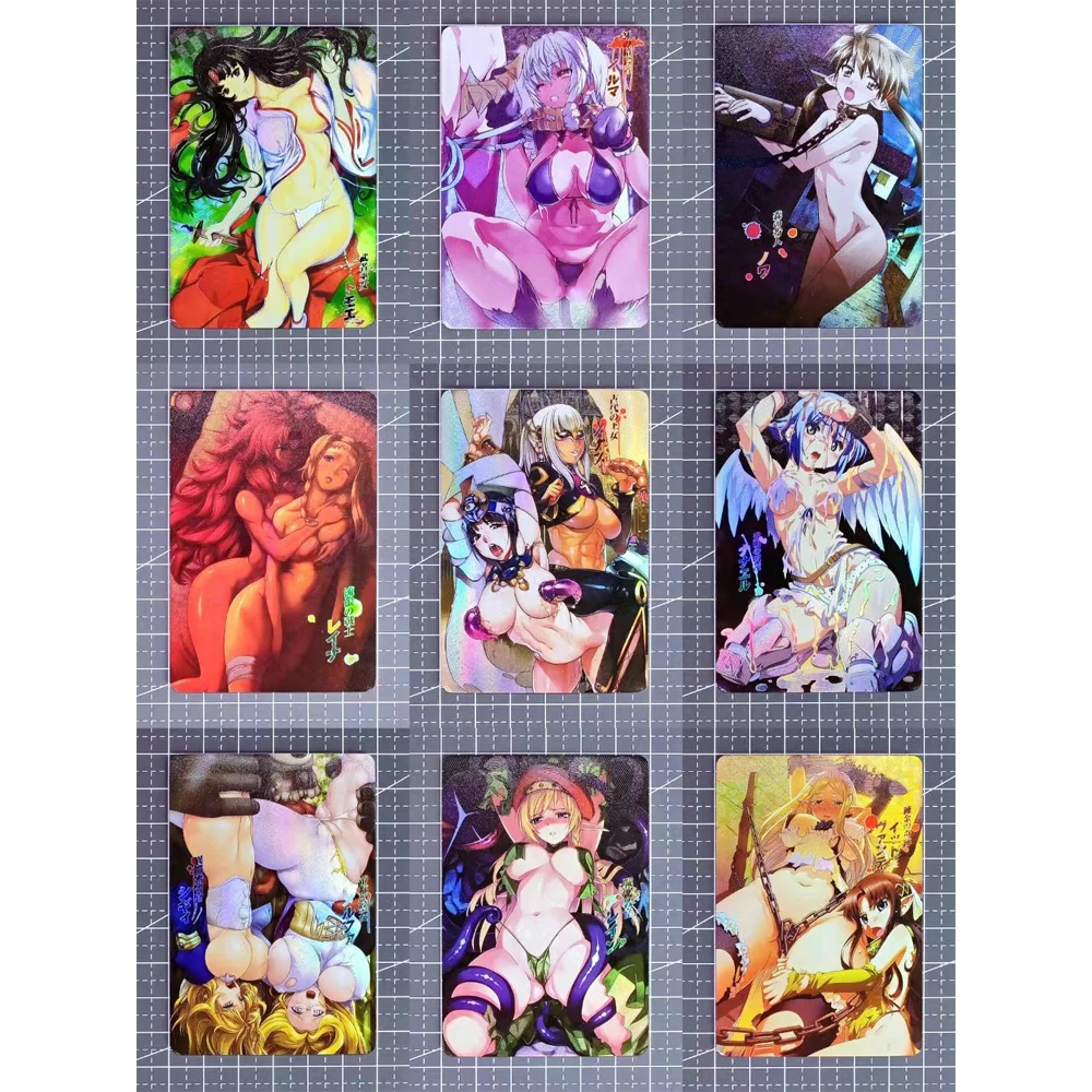 9 + 1 шт./комплект флэш-карты с лезвием королевы