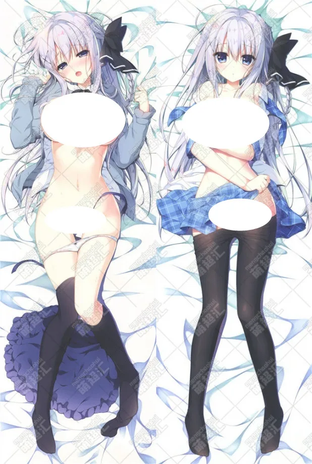 

Anime Yuzuna Hiyo Works Cosplay 2WT Otaku Two Sided Printed Hugging Body Pillow Case Bedding Bolster Dakimakura Cover