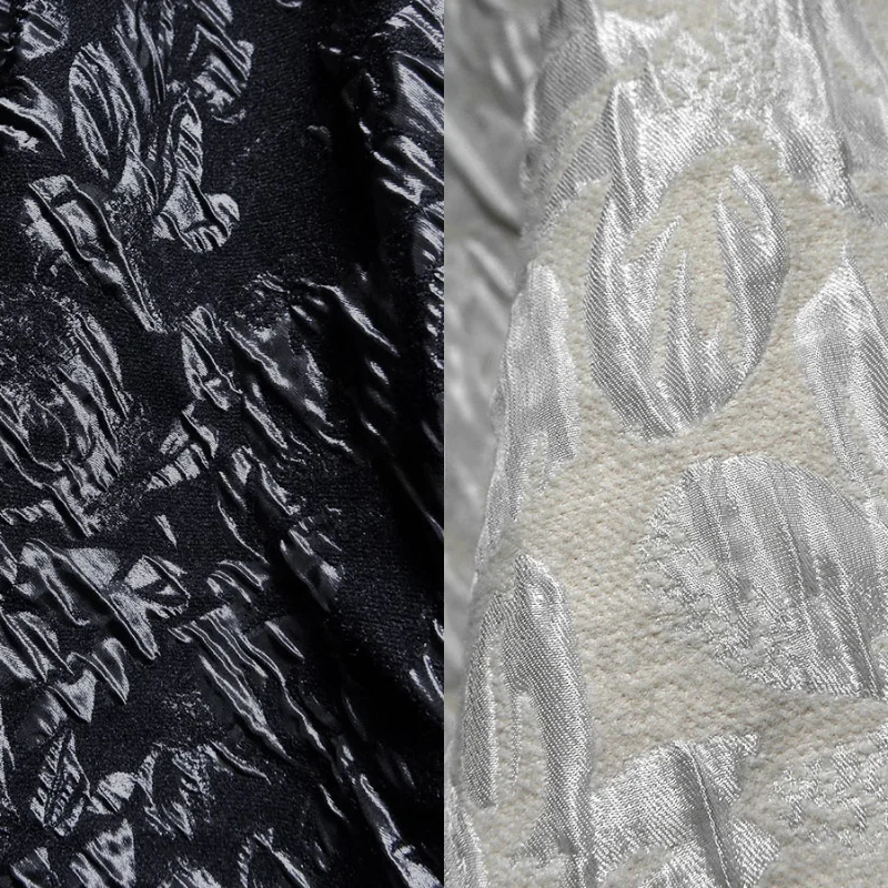 Розовая трехмерная нишевая хлопковая куртка зимняя жаккардовая текстурная