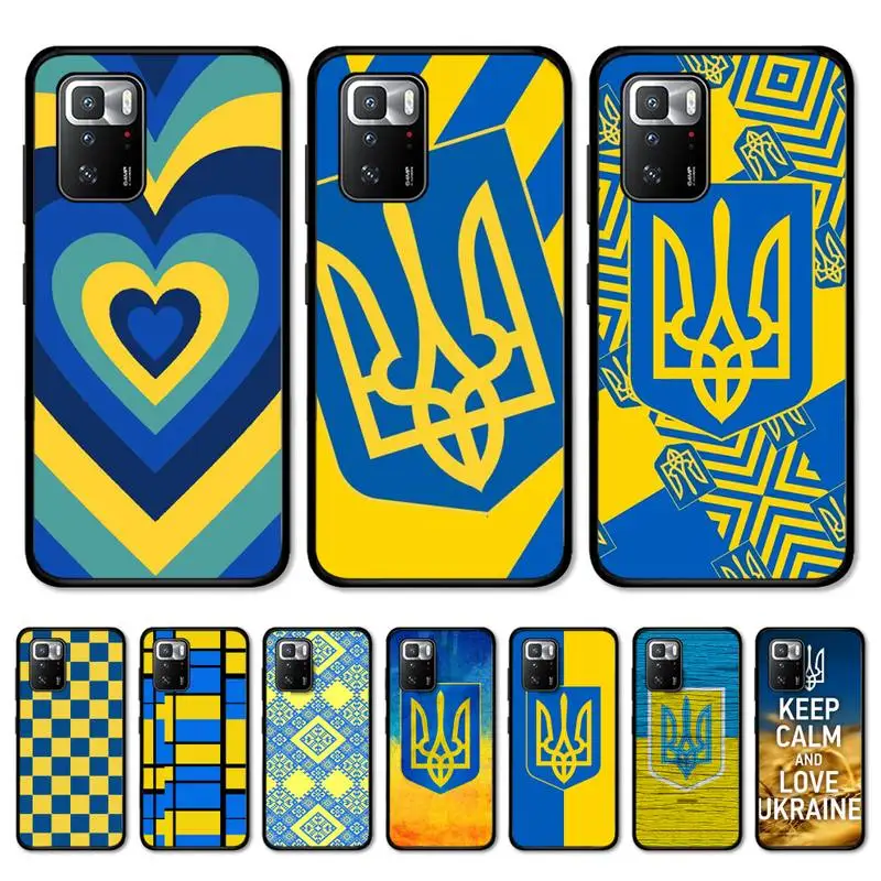 

Ukraine Flag Phone Case for Redmi 5 6 7 8 9 A 5plus K20 4X S2 GO 6 K30 pro