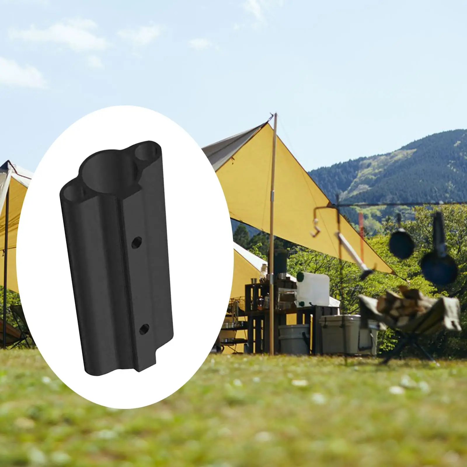 Держатель палатки для кемпинга с фиксированной трубкой усиленный держатель