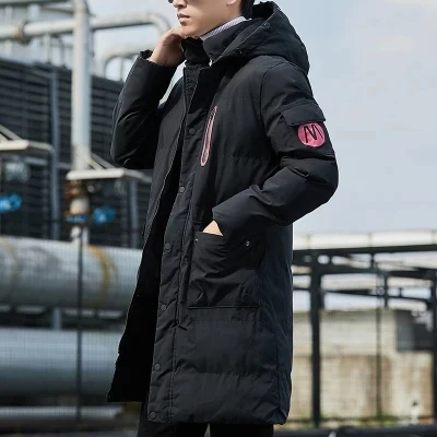 Winter Jacket Men Coat Warm Parka Oversized Thicken Long Cotton Coat Puffer Jackets Streetwear Male Down Jacket Men Clothing