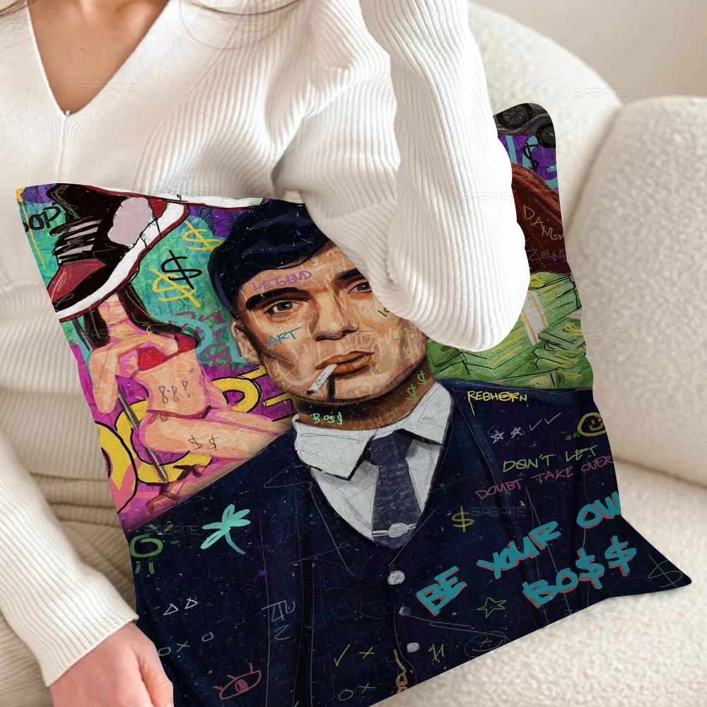 P-Peaky B-Blinders Чехлы для подушек 30x50 Полиэстер Диванные подушки Декоративные
