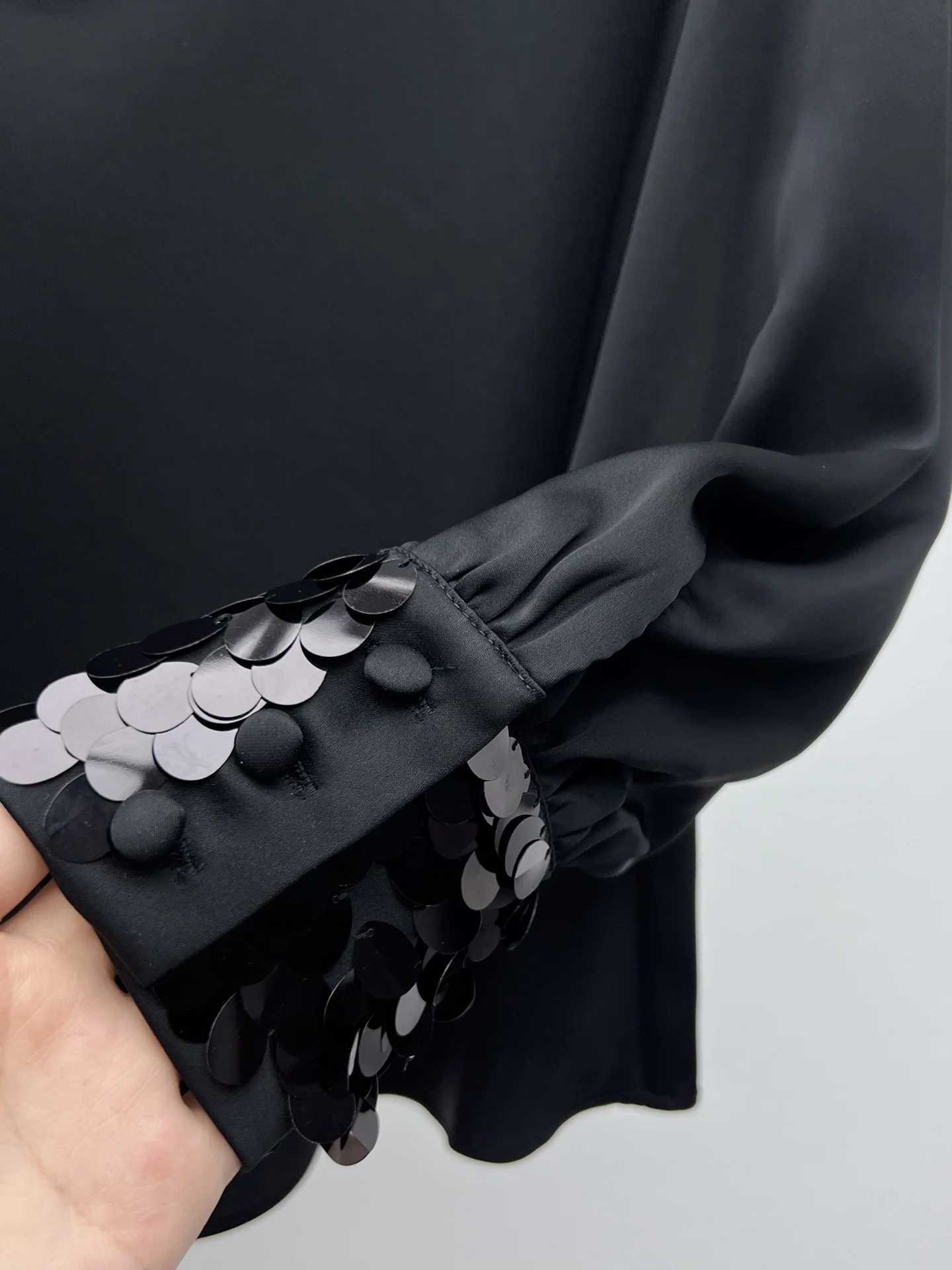 Высококачественная новая женская одежда на лето и осень 2024 удобный топ из шелка с