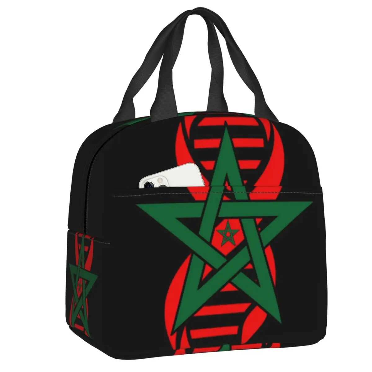 Thermal Cooler Food Insulated Lunch Bag Office Work