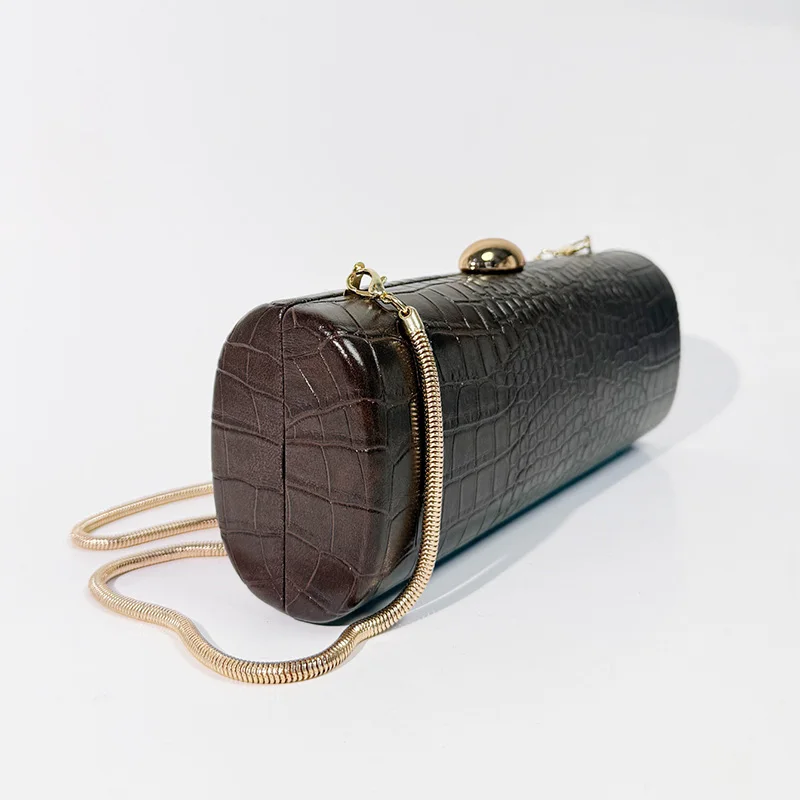 Роскошная горизонтальная сумка с крокодиловым узором для женщин дизайнерская