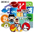 103072 шт. интернет-Java JS Php крутая наклейка s Html облачный Docker Bitcoin программируемый язык приложение логотип ноутбук DIY Наклейка F5