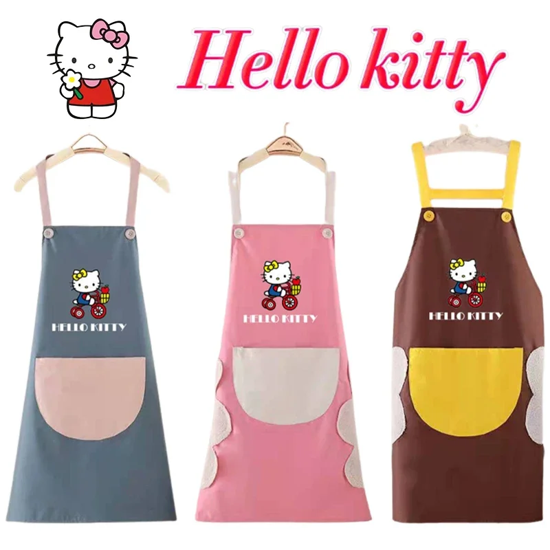 Ручка Hello Kitty водонепроницаемый пятнистый домашний кухонный кулинарный пояс
