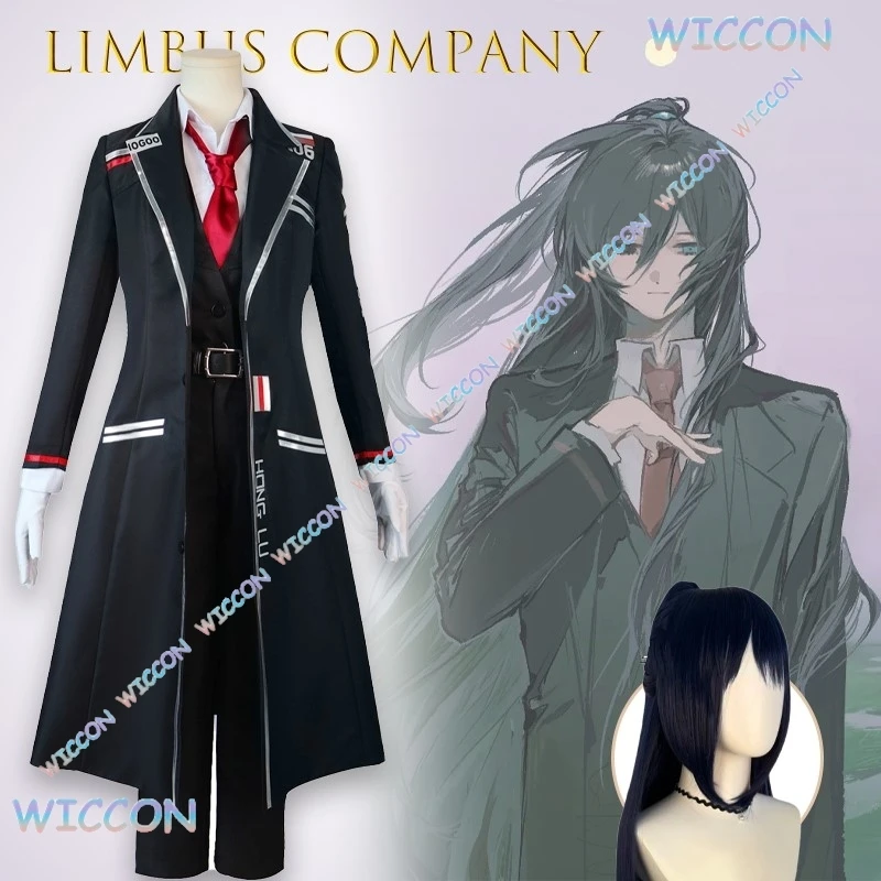 Фото Limbus Company Hong Lu Косплей Костюм Униформа Экипировка Аниме Игровой Персонаж Хэллоуин Вечеринка Cos Платье Сцена Концерт Вечеринка Cos №2