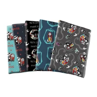 the nightmare before christmas pattern printed bullet textured disney liverpool patchwork tissue kids home textile 50145cm