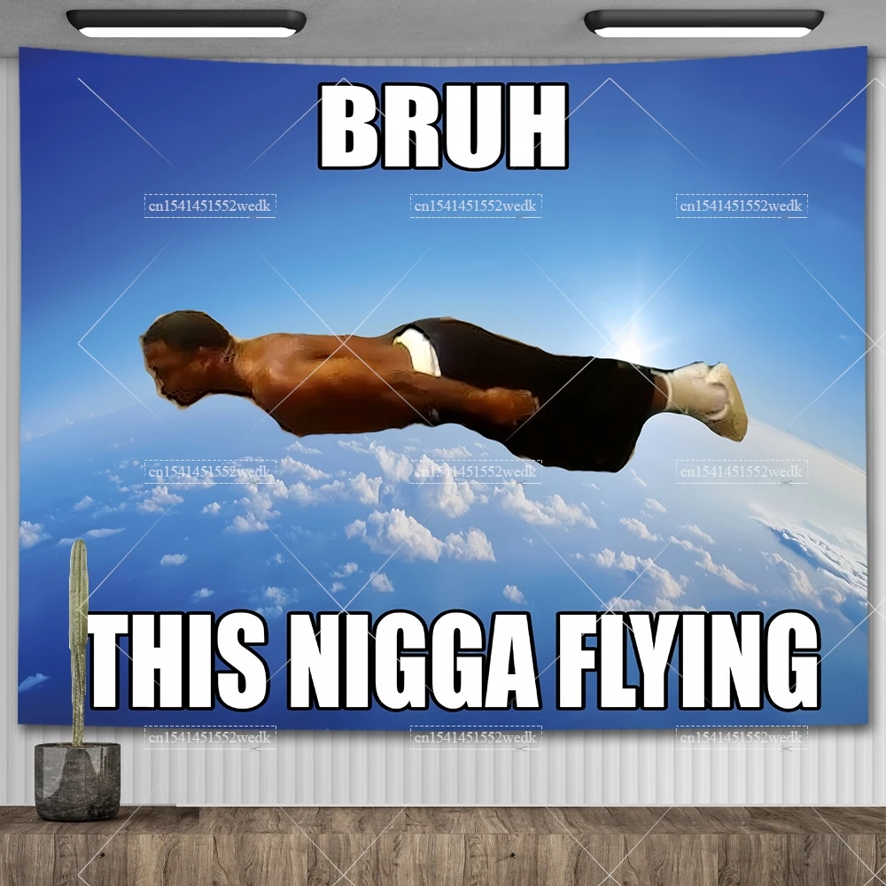 

Bruh Flying Midget гобелен FFO