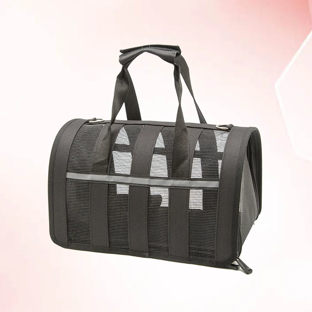 

Прозрачная портативная Регулируемая дышащая сумка с кошкой-(черный)