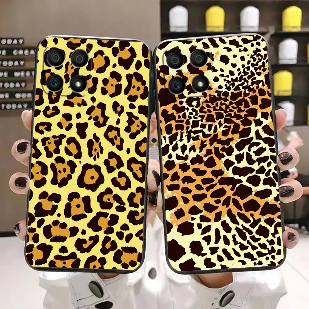 

Case For HUAWEI Honor 9X 9 9I 8 8X 8C Max 7 6 6C 6X 5A 50 20 10 10I NOTE 10 Lite PLAY Pro Case Capa Cartoon Tiger Skin Pattern