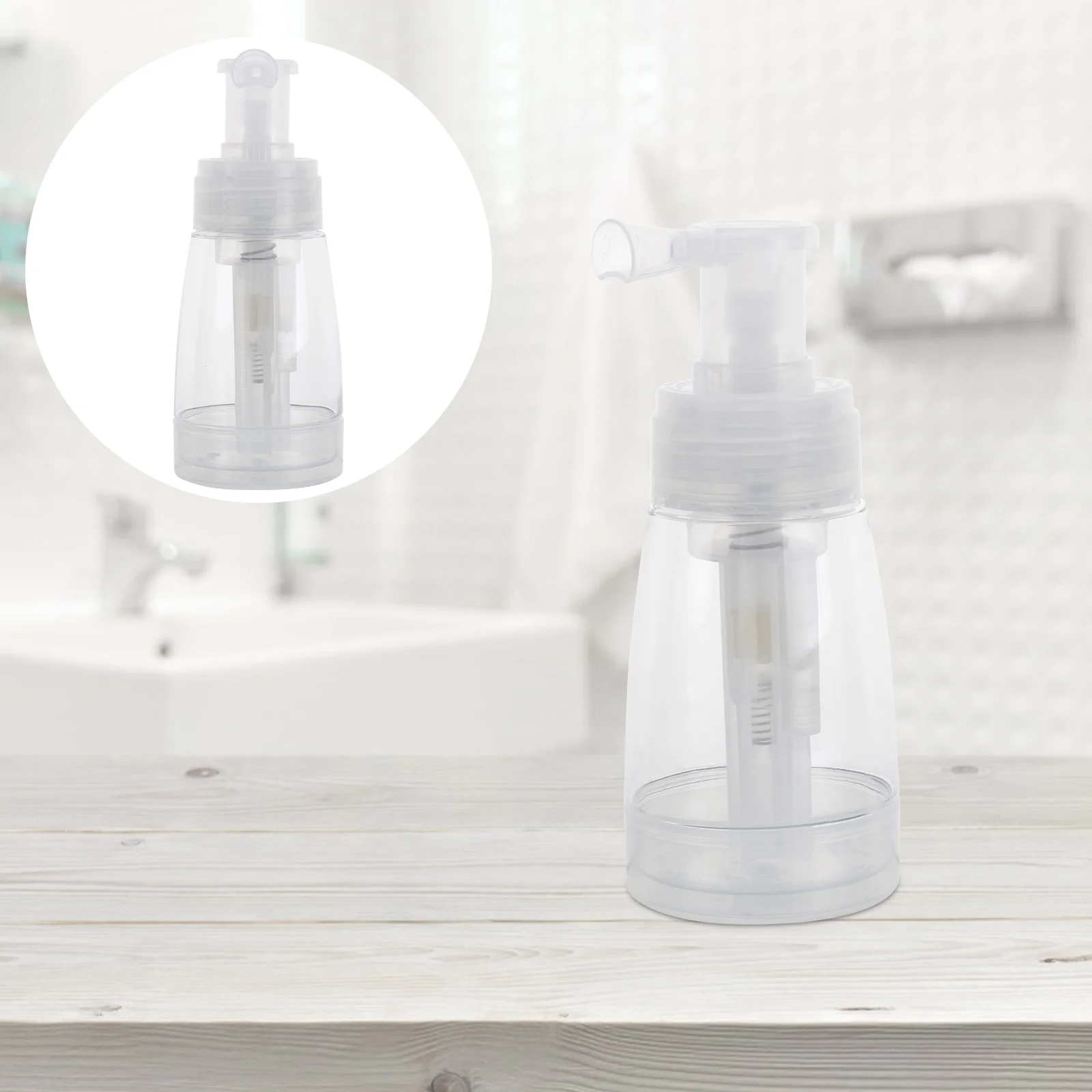 

1Pc Spray Bottle Powder Blower Powder Spray Container Empty Dry Shampoo Bottle Sprayer Refillable Hair Applicator