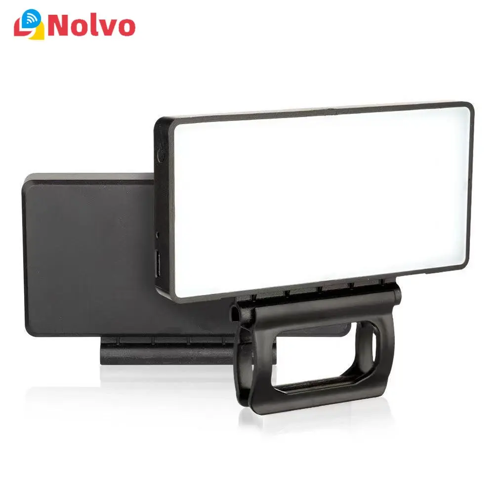 

Portable Dimmableled Video Light Fill Light Usb Rechargeable With Clip Photographic Lighting For Video Light Photography