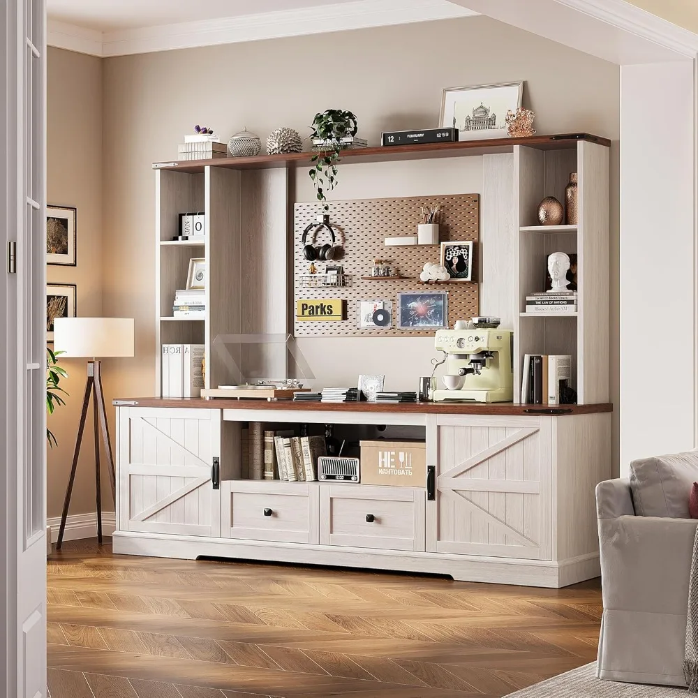 Деревянная подставка под телевизор настенный блок развлекательный центр