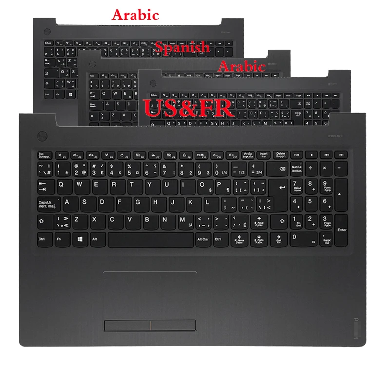 

Новинка для lenovo ideapad 310-15 310-15ISK 310-15ABR 510-15 510-15ISK 510-15IKB Упор для рук верхний корпус/нижний корпус многоязычный США