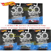 original hot wheels model car favorites 50th anniversary hot toys for boys diecast 164 hotwheels toy car collector edition gift