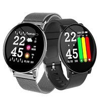 ruiforlove w8 1 3 inch full touch screen wristband heart rate blood pressure monitor weather display smart watch fitness tracker
