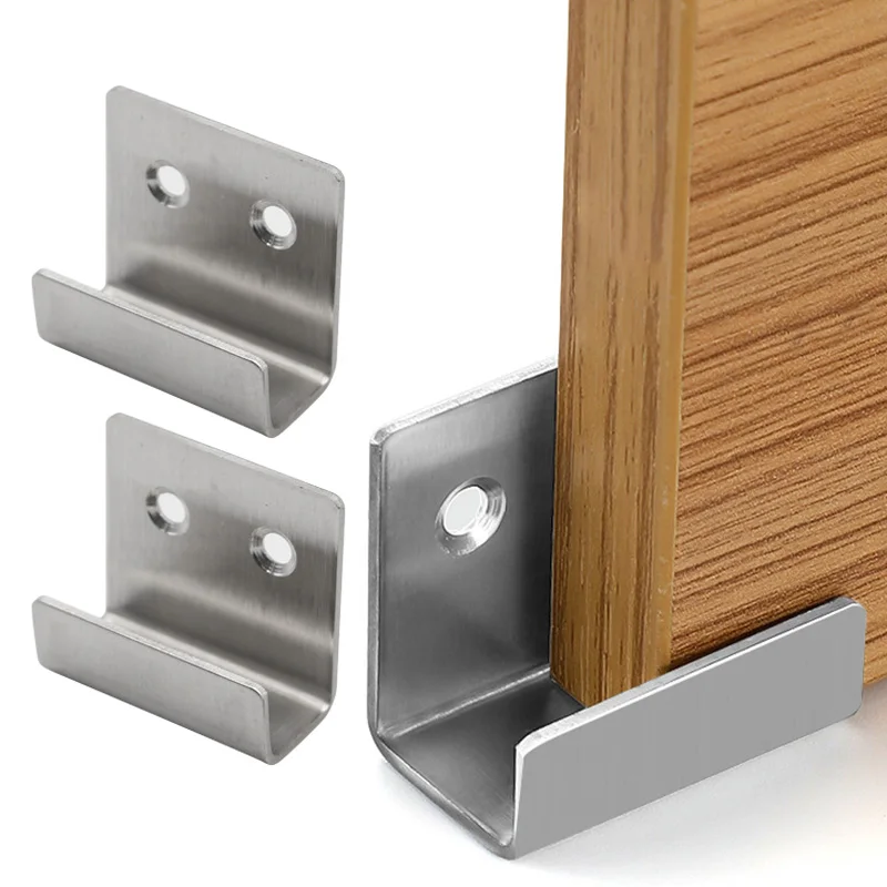 

1PC Hook Wall Fixing Clip Tile Bracket Stainless Steel Buckle Corner Display Buckle Hanging Code Furniture Accessories