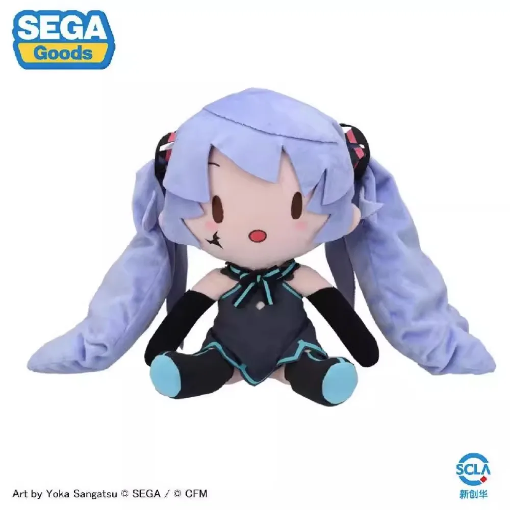 

In Stock Original Genuine SEGA Hatsune Miku VOCALOID Ghost Law DIVAfufu Stuffed Pillow Cute Doll Plush Toys Holiday Gifts