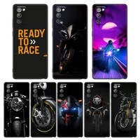 cool motorcycle phone case for samsung a7 a52 a53 a71 a72 a73 a91 m22 m30s m31s m33 m62 m52 f23 f41 f42 5g 4g tpu case