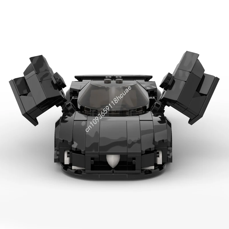 Горячие MOC Speed Champions Alfas Romeos 33 Stradale суперкар строительные блоки техника креативные