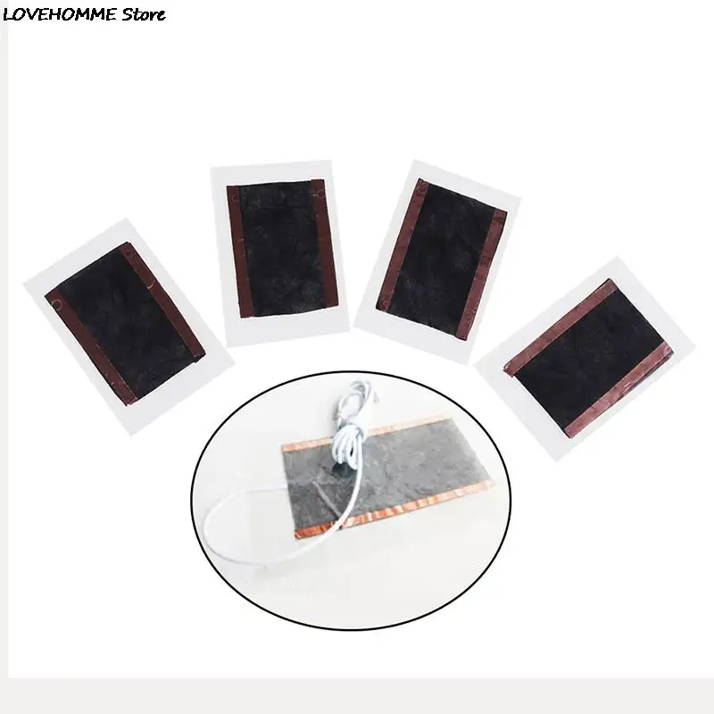

4pcs DIY usb-heating heater winter warmer small plate for shoes gloves mouse pad