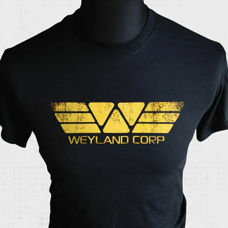 

Футболка Weyland Corp (желтый принт)