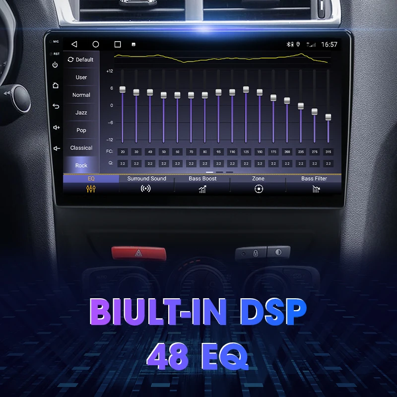 Srnubi для Citroen C4 2 B7 2013 2014 2015 2016 Android Carplay Автомагнитола мультимедийный видеоплеер