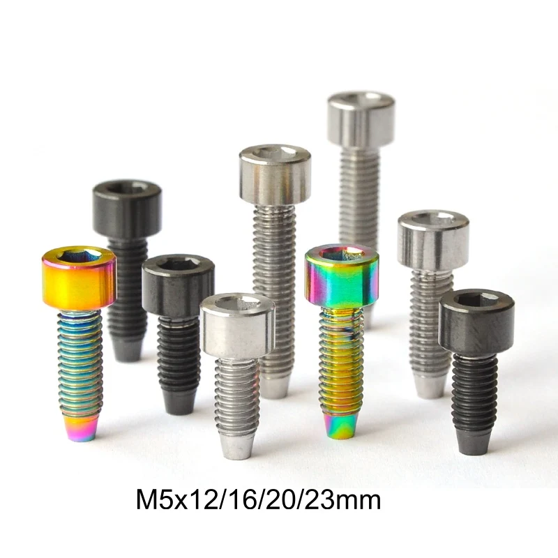 Шестигранные Болты С Титановым стержнем Ti 1 шт. M5x12/16/20/23 мм крепеж винта для