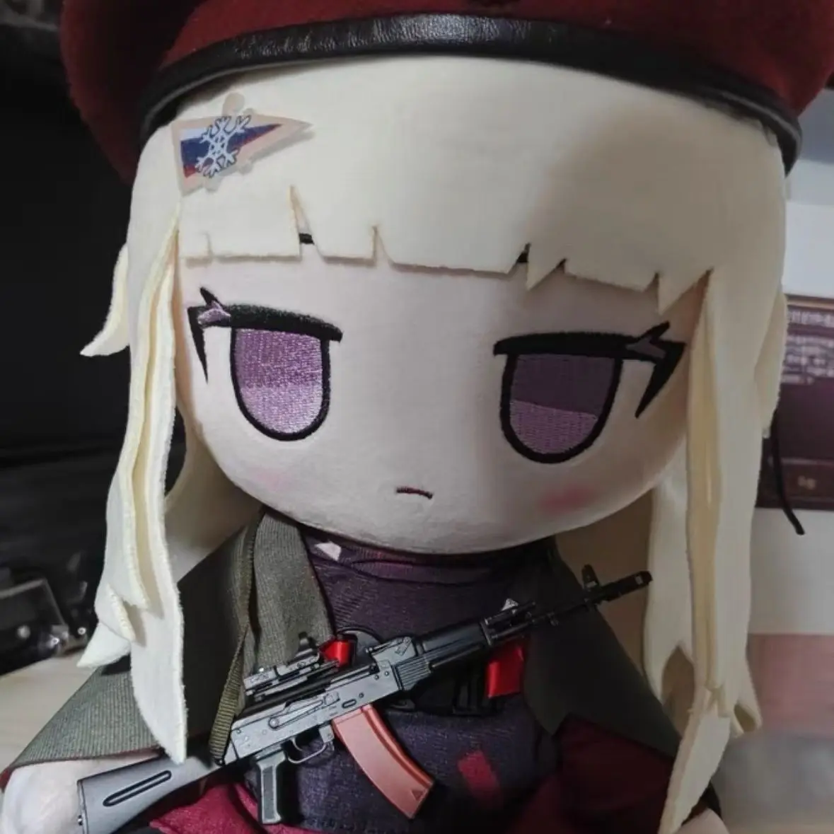Плюшевая фигурка-талисман Girls Frontline AK74M, 30 см, для переодевания, милая, пушистая, хлопковая подушка-обнимашка, подарки на день рождения (art.: 3920dad9ed03e) - 3920dad9ed03e