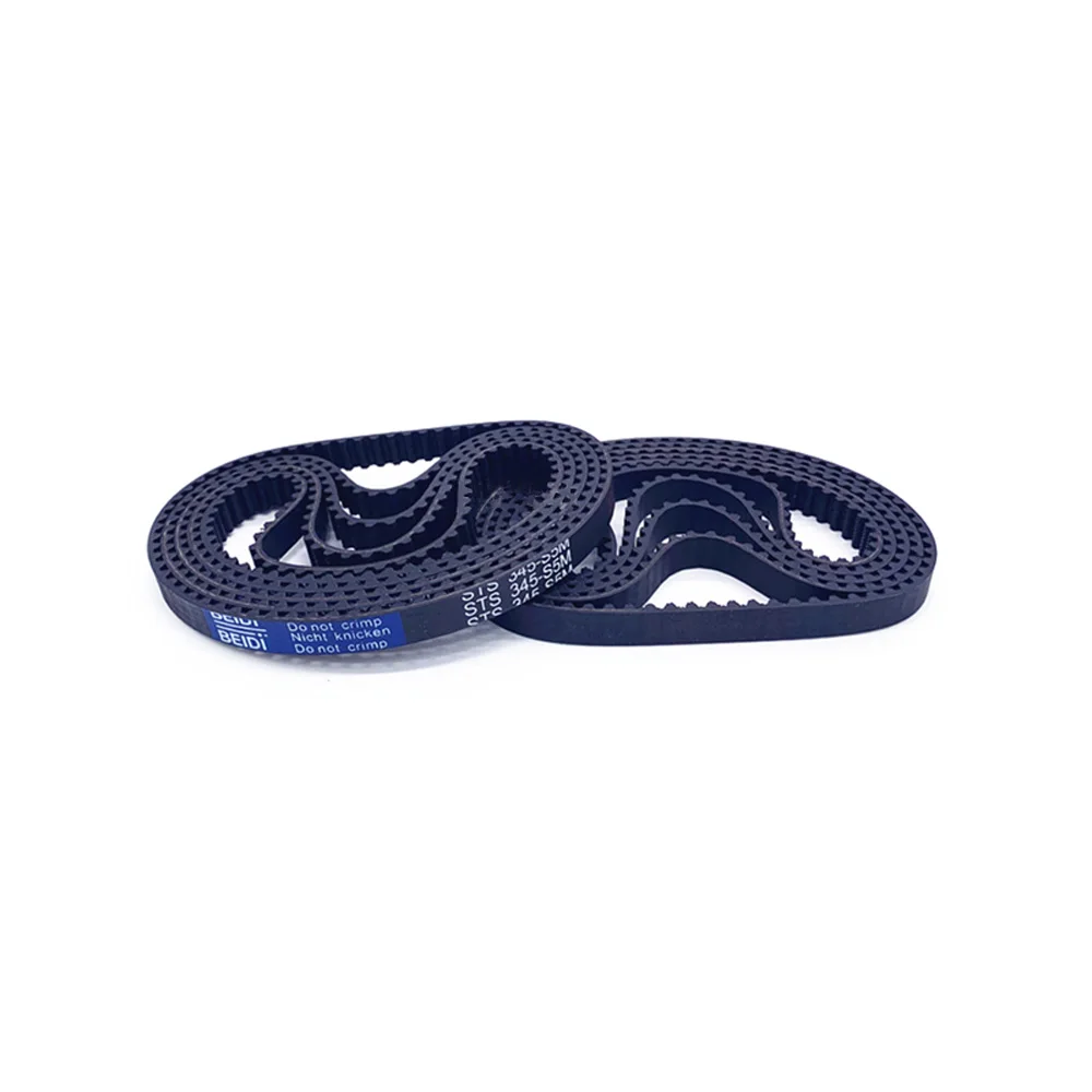 

STS S5M 1135mm-1600mm Pitch 5mm Timing Pulley Belt Close Loop Rubber Timing Belts Width 10mm 15mm 20mm 25mm 30mm