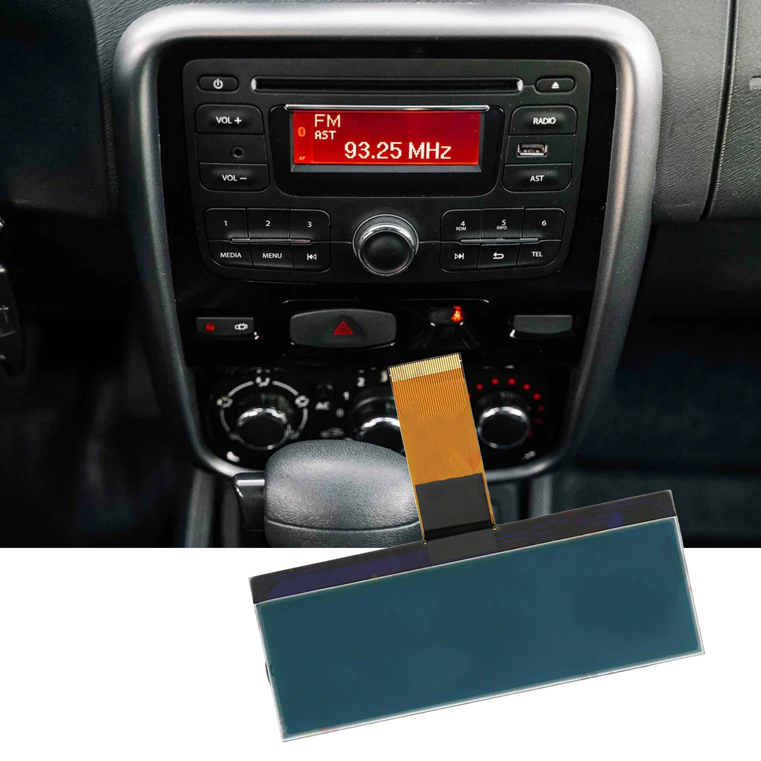 1 шт. ЖК-дисплей для Renault Duster Captur Logan символ импульса