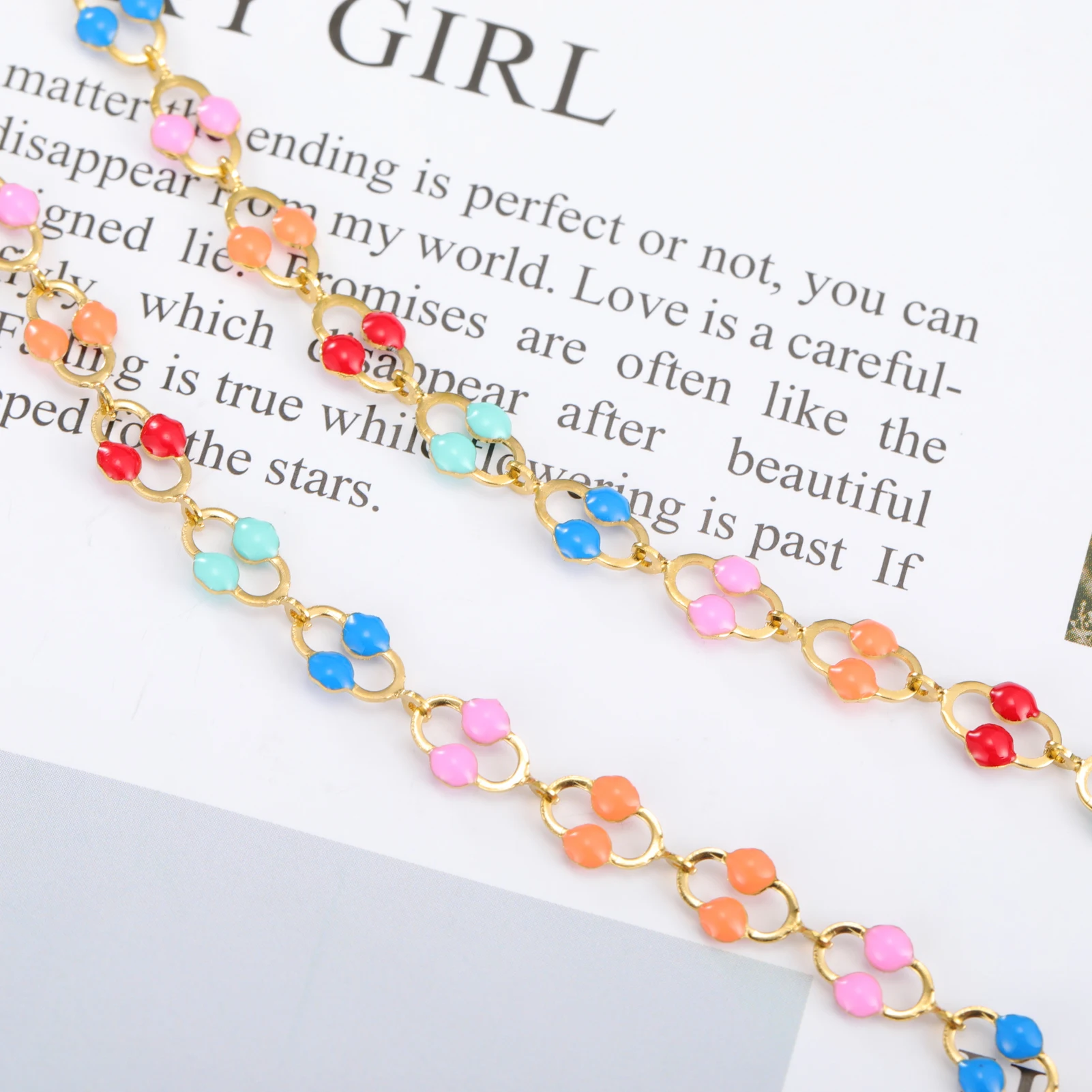 LIKGREAT новый дизайн черная цепочка для очков с бисером красочные хрустальные