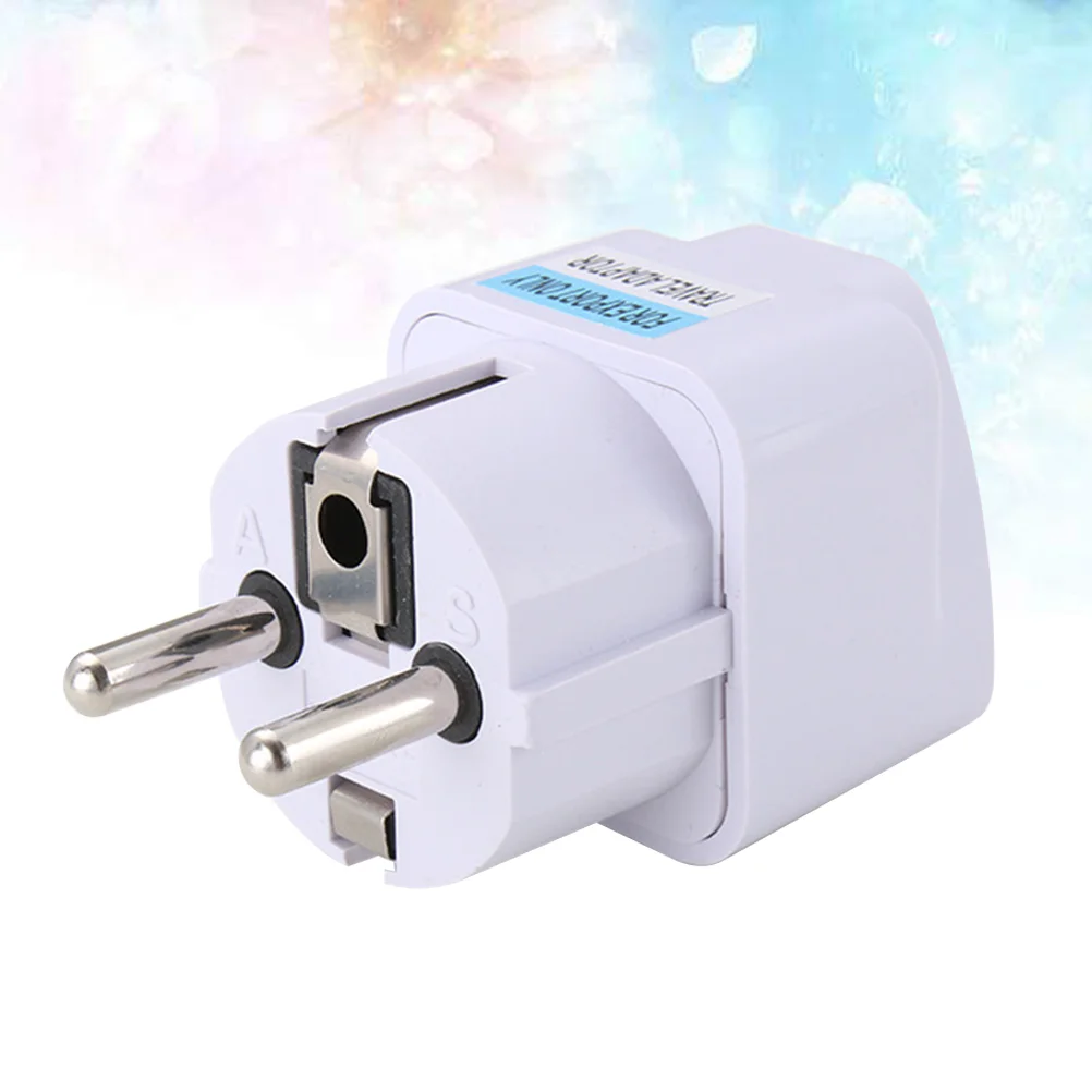

1PC European Plug Adapter Type E/F Worldwide Universal Converter for Germany France Korea Russia Netherlands