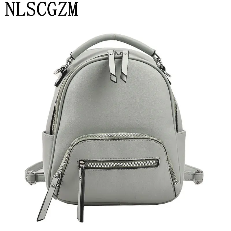 

School Backpack Luxury Designer Handbag Leather Backpack for Women Hand Bags for Women сумка женская кожанаяbackpack for Girls