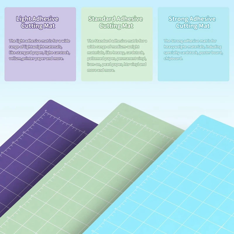 BEAU-3 Pack Коврик для резки машины надписей Самовосстанавливающийся Роторный коврик