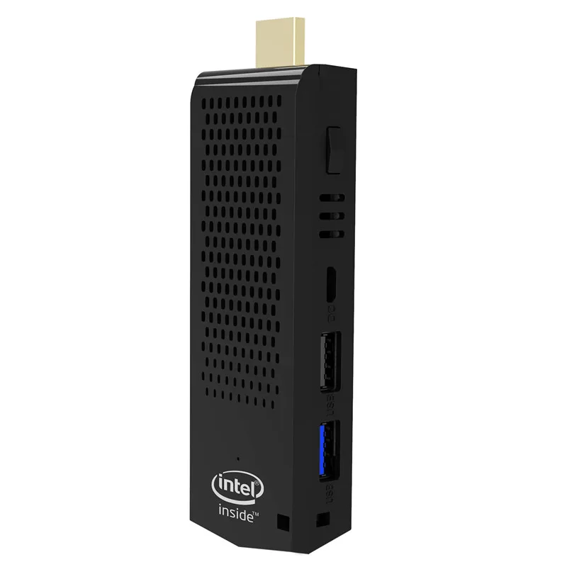 

New Arrival Intel Processor Z8350 2G 32G T6 Fanless Smart TV Dongle 4K HD Media Player Win 10 Mini Pc Stick