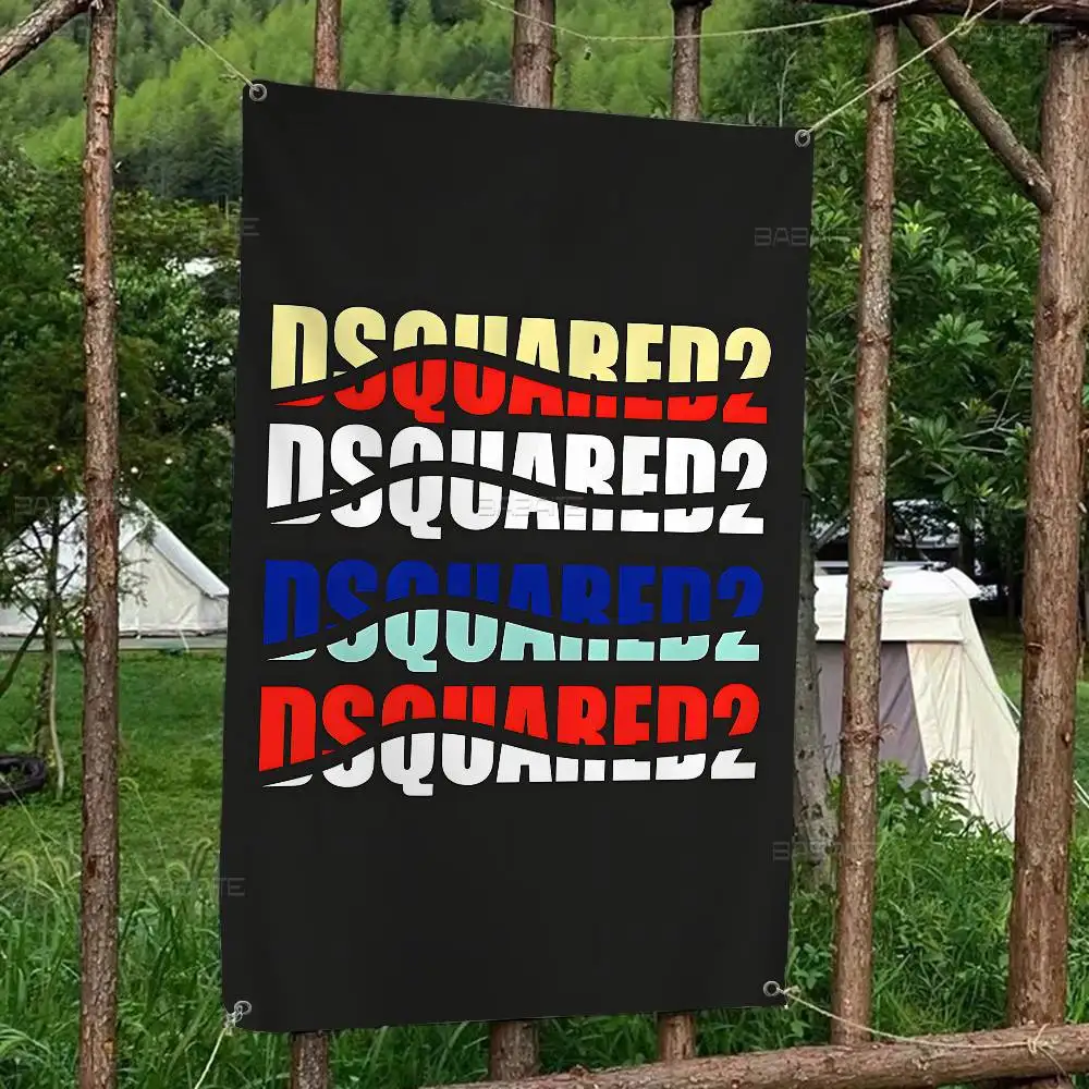 Фото Декоративный баннер D-d-dsquared2S с принтом большого флага в стиле научной фантастики для дома и комнаты №1