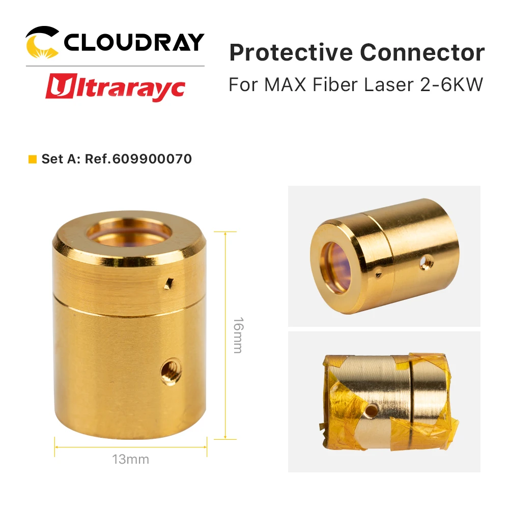 

Ультратонкий оптоволоконный лазерный источник 2-6 кВт Выходной защитный соединитель объектива группа защитных окон для максимального оптоволоконного лазерного источника