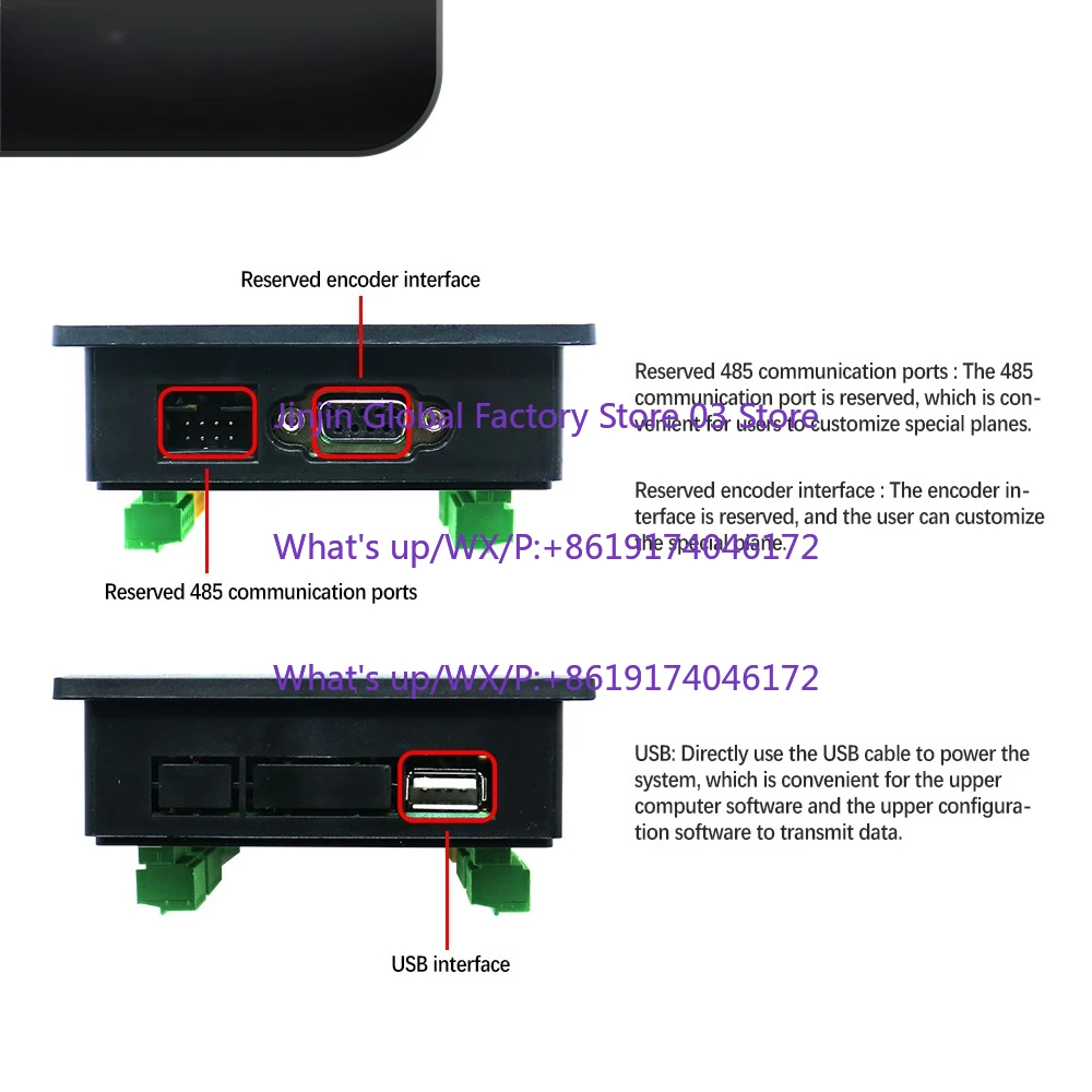 Фото Контроллер движения ЧПУ TC5510V TC5520V TC5530V TC5540V, 4-осевой, для фрезерных станков с ЧПУ, детали для шаговых двигателей №3