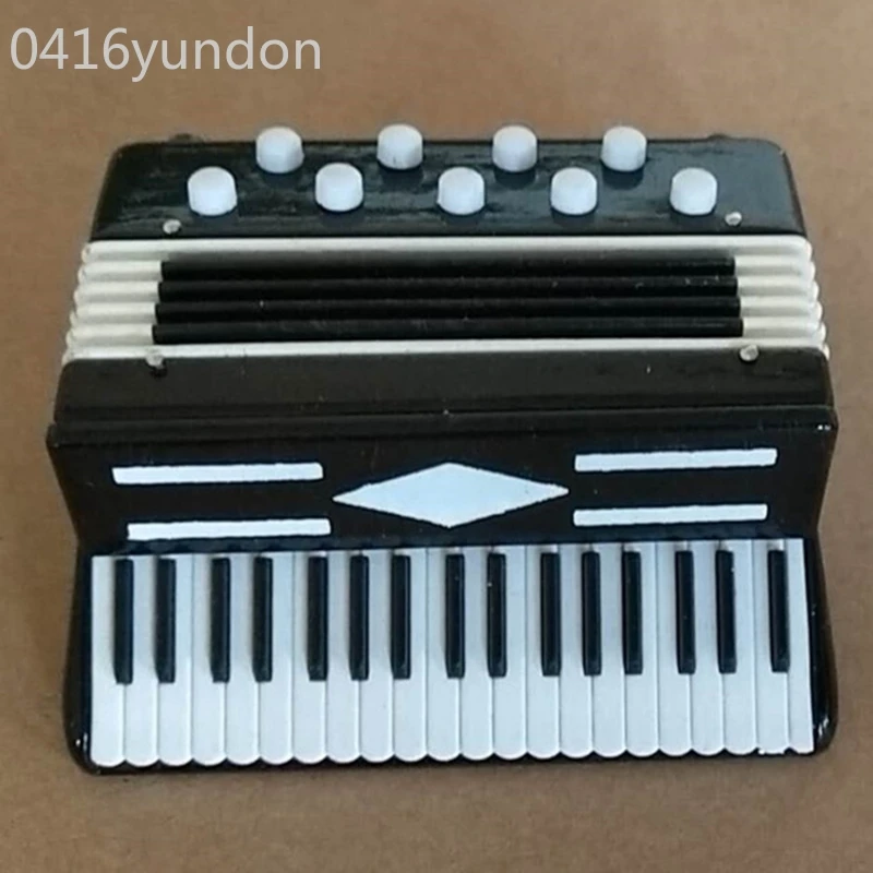 Миниатюрный аккордеон мини-музыкальный инструмент изысканные музыкальные