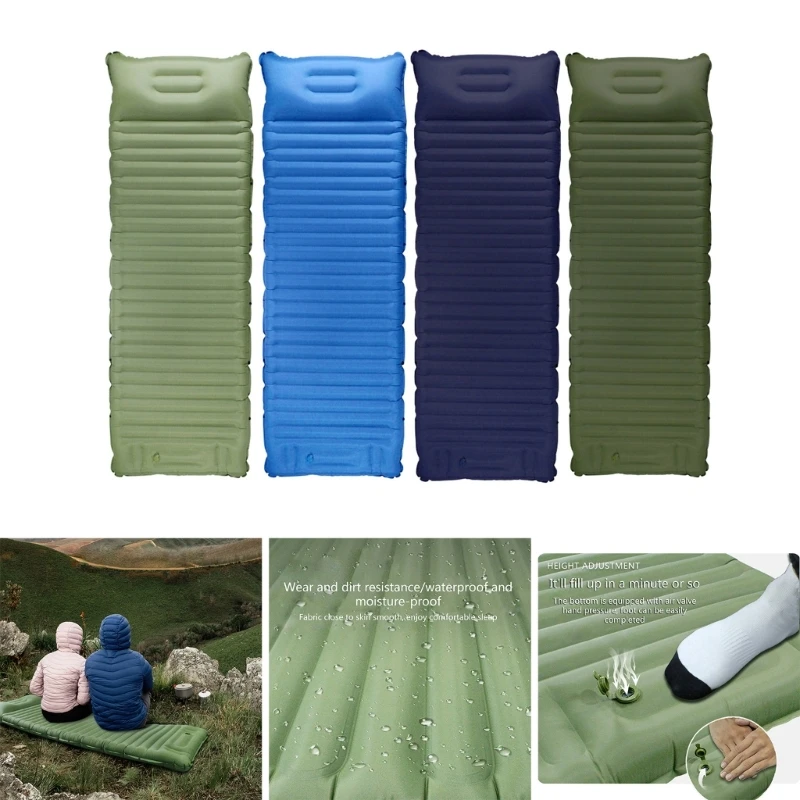 

Sleeping Pad for Camping,Backpacking, Hiking,Lightweight,Extra-Thickness-3.9" Inflatable & Compact-Camping Air Mattress