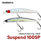 TSURINOYA новая подвесная приманка в виде гольяна DW70, 100SP, 100 мм, 9,5 г, искусственный воблер, Джеркбейт, приманка на щуку, окуня, кренкбейт