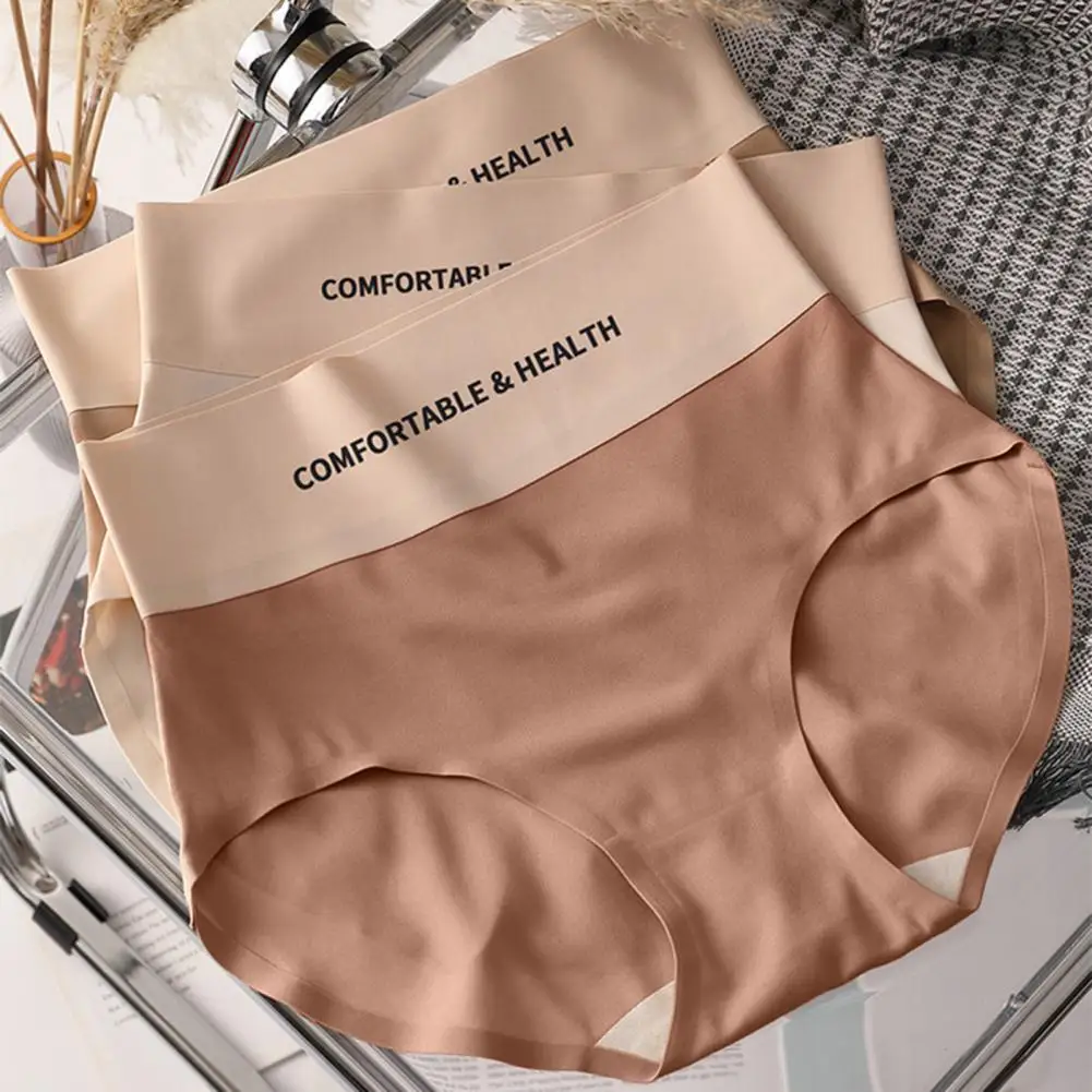 

Chic Anti-septic Seamless Color Matching Women Underpants Female Inner Wear Clothes Women Panties Lady Panties