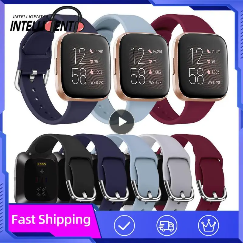 

Silicone Strap For Fitbit Versa 2 Band Soft Silicone Wrist Waterproof Replacement Watch Strap For Fitbit Versa 2 Watch Accessory