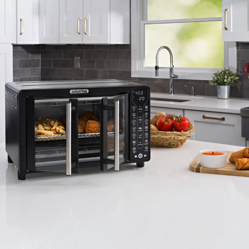 Toaster Oven, Black Electric Oven  Hornos Para Panaderia